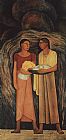 Mujeres con Flores y Frutos (Women with Flowers and Vegetables by Diego Rivera
